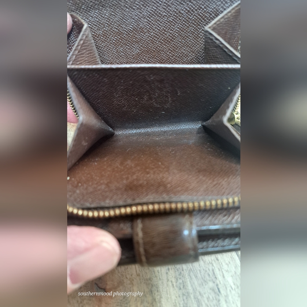 Louis Vuitton Damier Ebene Compact Wallet - Picture 12 of 15